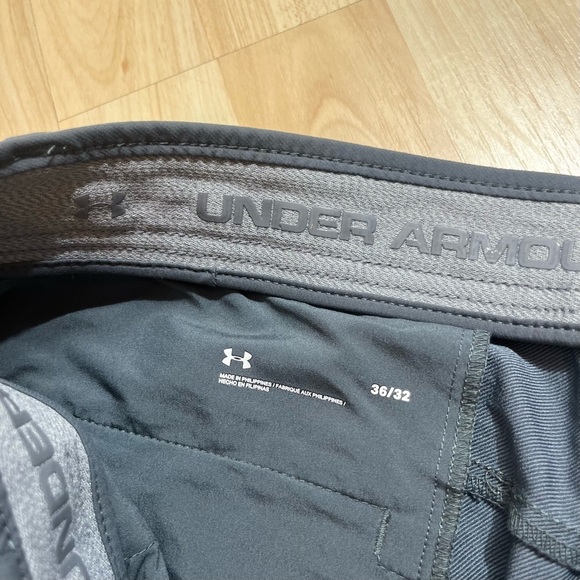 Under Armour Loose Men's Size 36X32 UA Match Play Golf Pants Grey Permormance - Picture 5 of 6